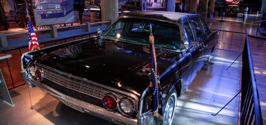 1961 Lincoln SS-100X JFK last car jfk car