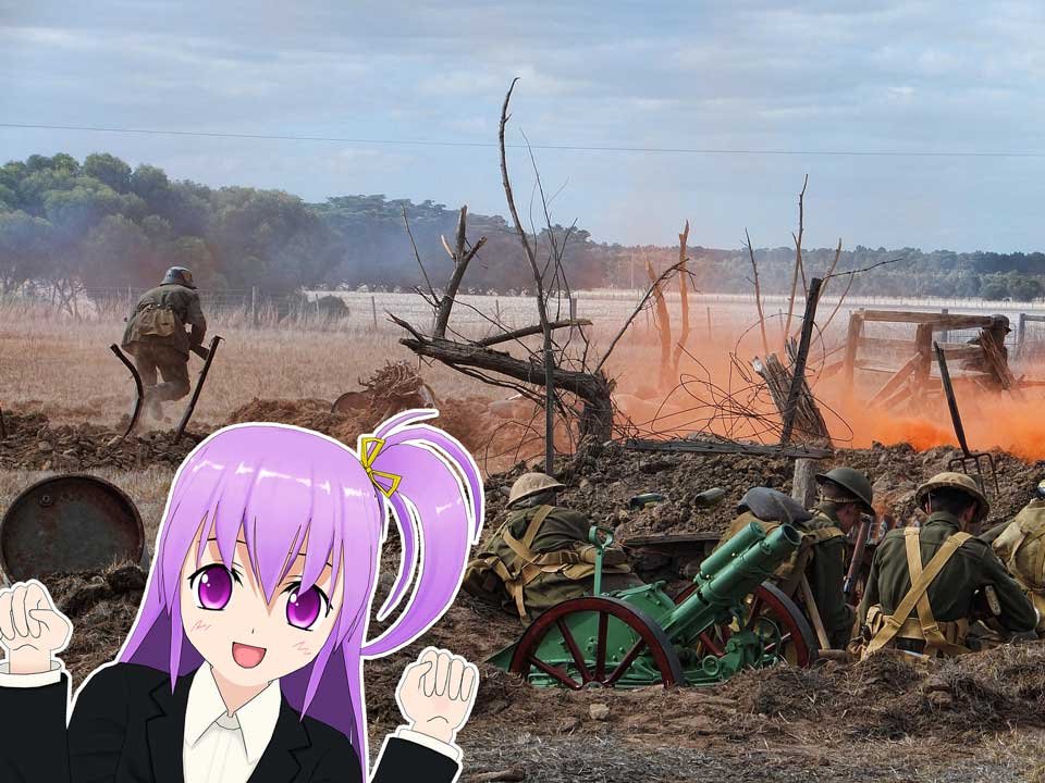world war anime