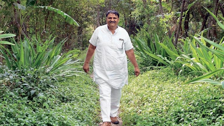 Shyam Sundar Paliwal in Piplantri