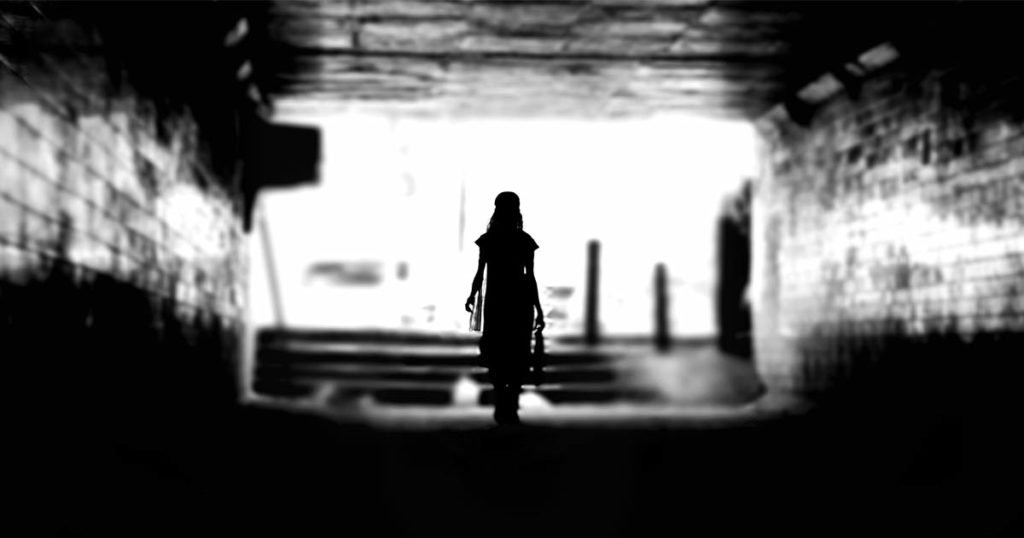 something walks whistling past by my house