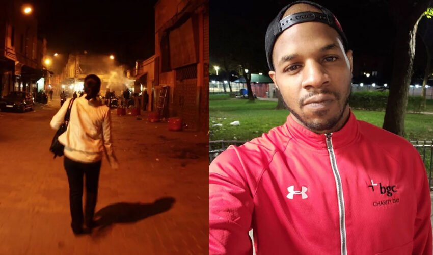 A Woman Was Being Followed By 3 Strangers, so She Hugged a Man and Whispered "Please Act Like You Know Me"