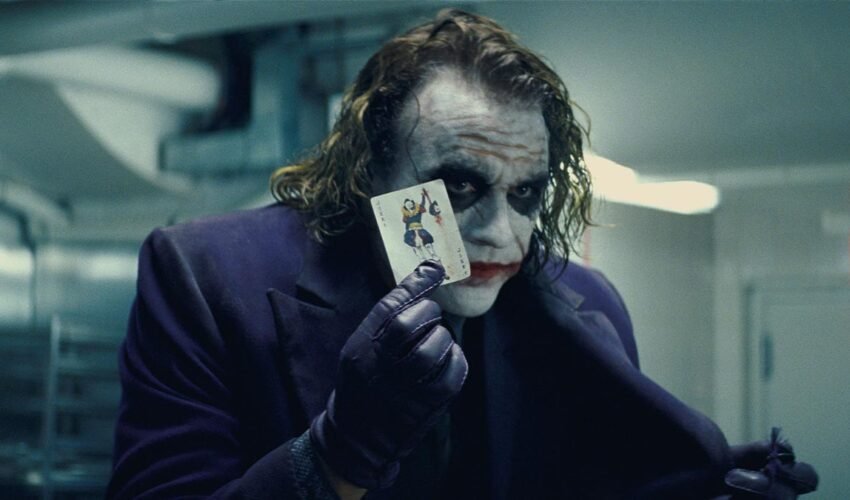 heath ledger's iconic joker